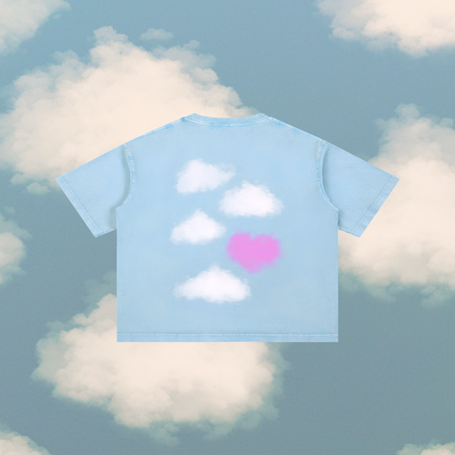 All 4 Love "Heart in the Clouds" Boxy T